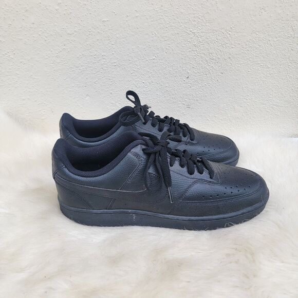 Nike Court Vision Low CD5463-002 Sneakers Men\'s Sz 11  Black Lace-Up Shoes main image 6